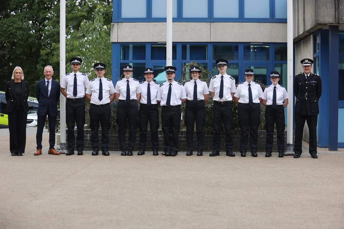 New PCSOs join Nottinghamshire Police Force