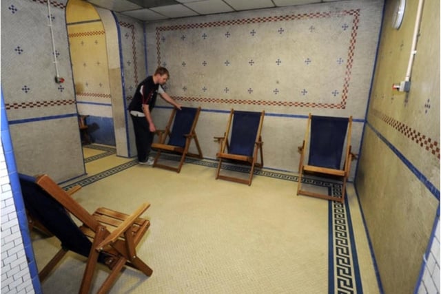 The original Turkish Baths were only a few remaining in the country.