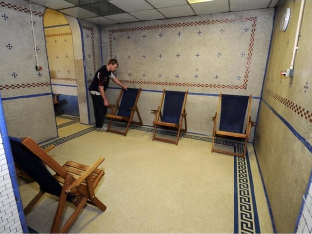 The original Turkish Baths were only a few remaining in the country.