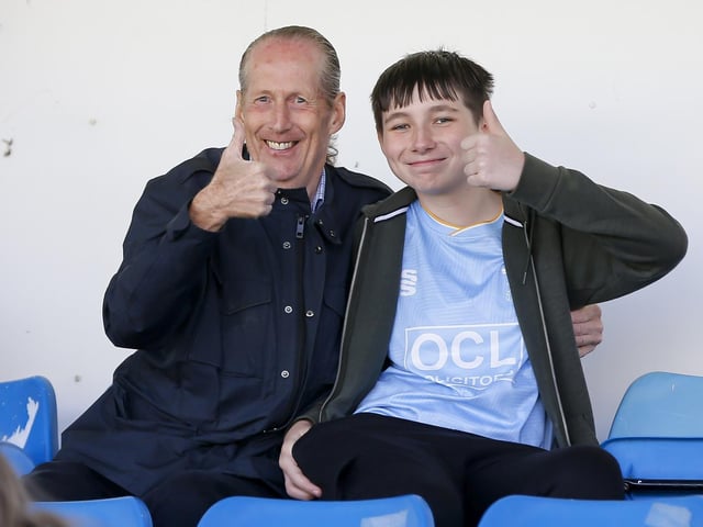 Stags fans at Gillingham.