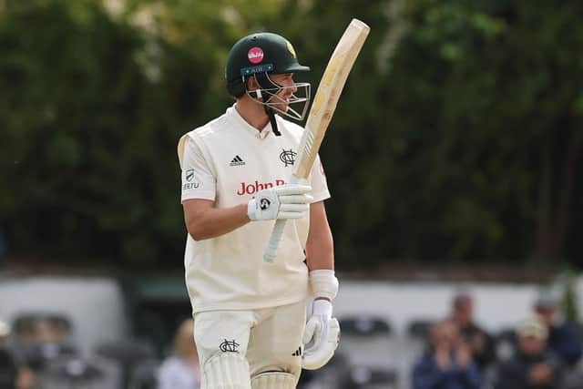 Joe Clarke's fine century was not enough to prevent Notts from slipping to defeat.