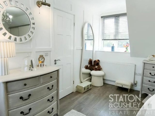 One of the stunning en suite bathrooms in the property