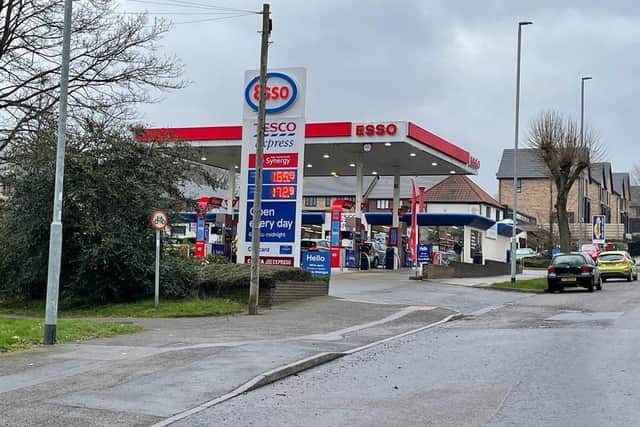 Tesco Express on Nottingham Road, Mansfield