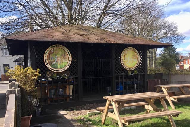 The pub have completely renovated their outside space
