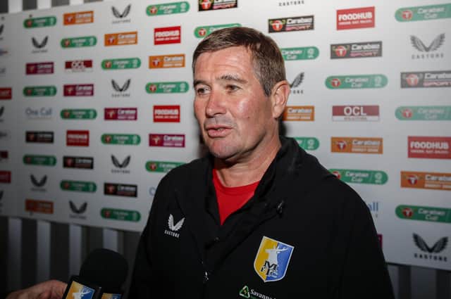 Mansfield Town manager Nigel Clough
Photo credit : Chris & Jeanette Holloway / The Bigger Picture.media