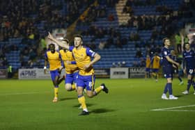 Mansfield Town are now just three points behind Carlisle United after tonight's win.