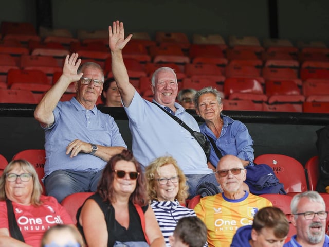 Mansfield Town secured a comfortable 1-0 win at Grimsby Town at the weekend.