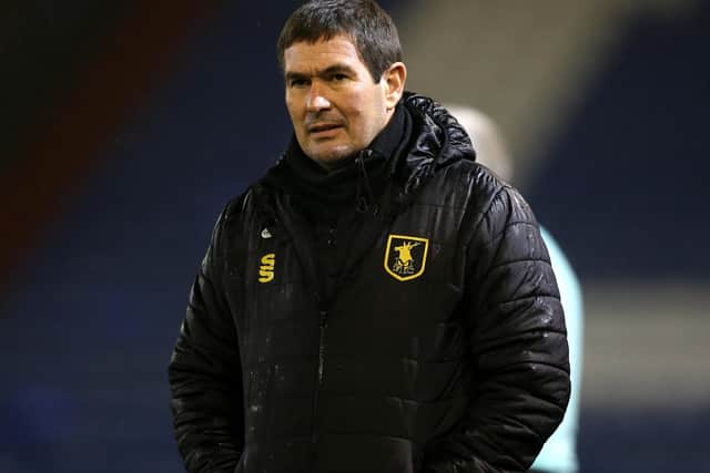 Nigel Clough was disappointed by Mansfield Town's failure to see the game out. (Photo by Charlotte Tattersall/Getty Images)