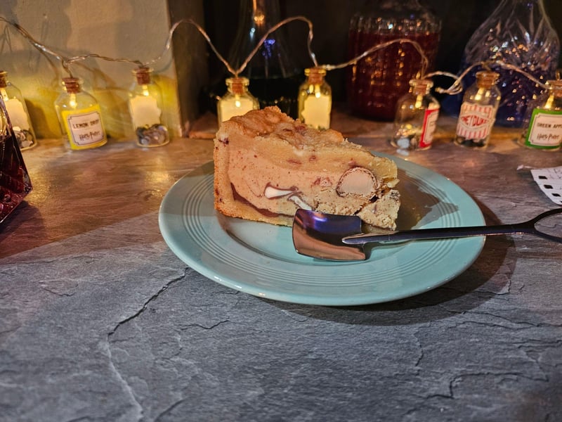 The bistro menu serves sweet treats for customers.