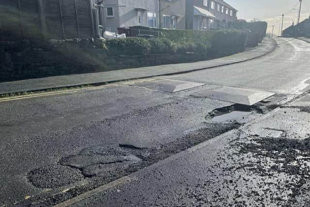 The issue has been reported to Derbyshire County Council by at least four local residents, but repairs have not been carried out yet.