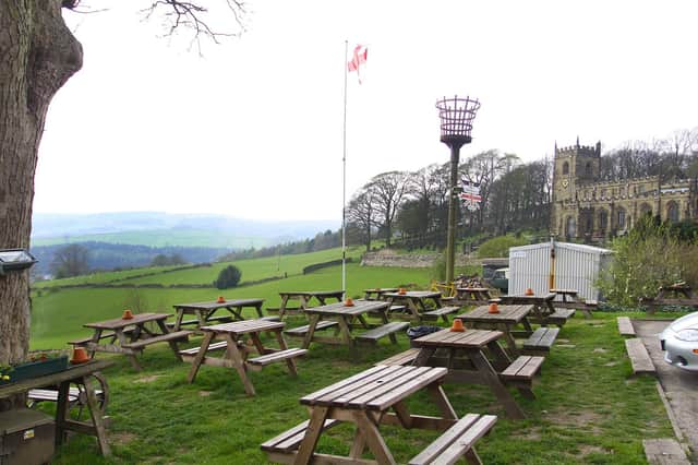 The Old Horns' beer garden benefits from a truly outstanding view of the surrounding countryside. Bookings are being taken over the phone only on 01142851207. Each day staff will assess whether reservations will be taken for outside tables, depending on the weather. "Fantastic food, friendly service and breathtaking views - perfect," one Tripadvisor reviewer says.