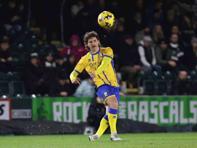 Worked hard in the first half but it was tough going and he gave too many balls away and was withdrawn at half-time for Jon Russell.
