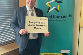 Hucknall MP Mark Spencer shows his support for the campaign