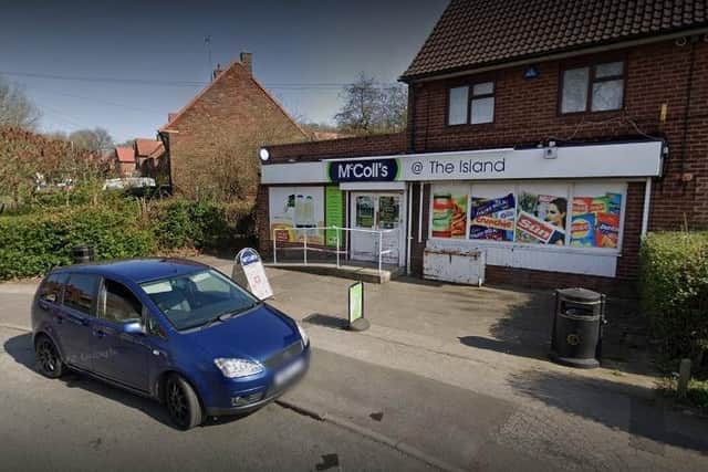 McColl's store in Plumbtree Way, Eastwood.