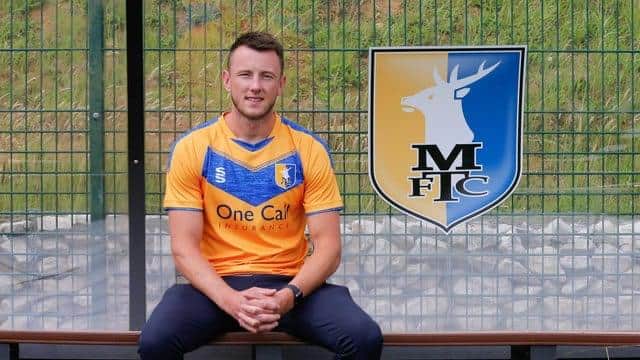 Ollie Clarke. Photo: Mansfield Town