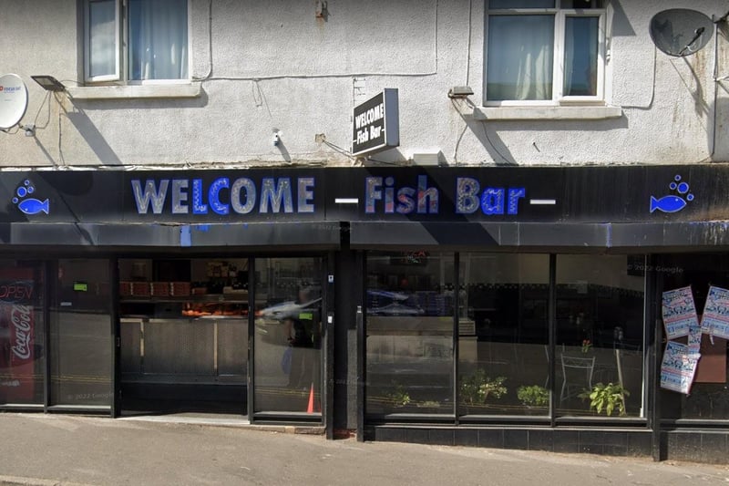 Welcome Fish Bar on King Edward Street, Shirebrook. Last inspected on May 4, 2022.