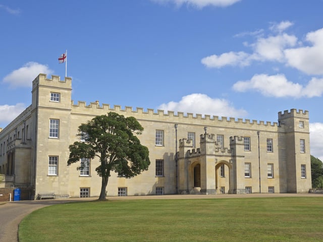 Located close to Kew Gardens in London, Syon House is the last surviving ducal residence (belonging to a Duke) and estate in Greater London. It didn’t feature heavily in the series, but the house’s print room doubled up as Simon father’s study, and the state dining room also featured in the series.