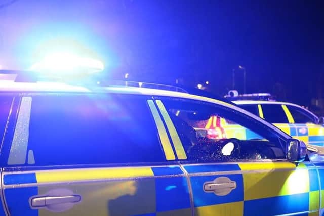 Police at work