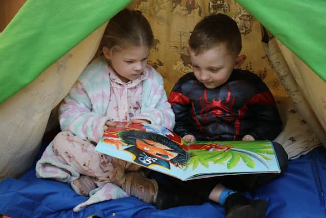 Reading together was one of their favourite activities