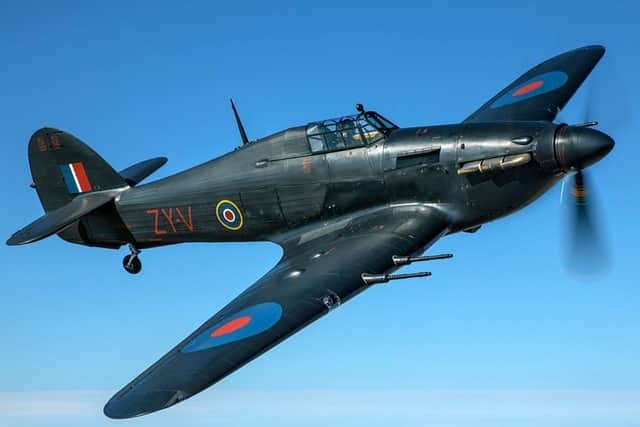 There will be a Hawker Hurricane flypast at Mansfield's Armed Forces Day