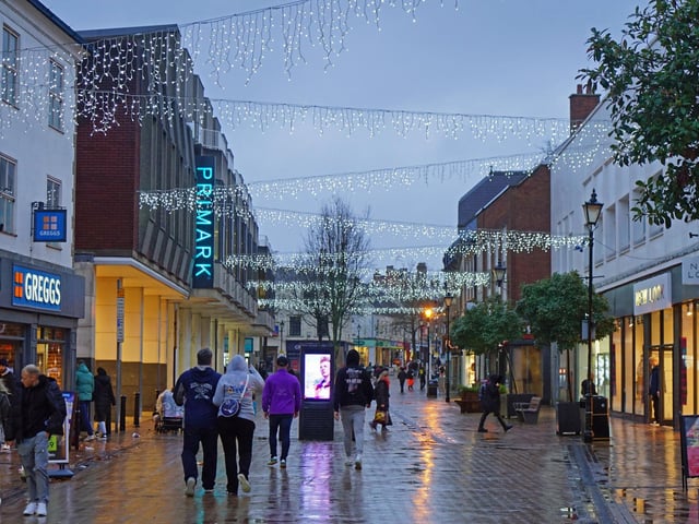 Residents took advantage of some Christmas shopping at Mansfield Cosy Christmas Market.