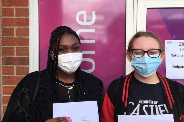 Students received some 'excellent outcomes'