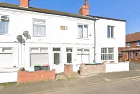 The children's care home has been earmarked for this small, terraced house (centre) on Lindley's Lane in Kirkby, close to King Street. (PHOTO BY: Google Maps)