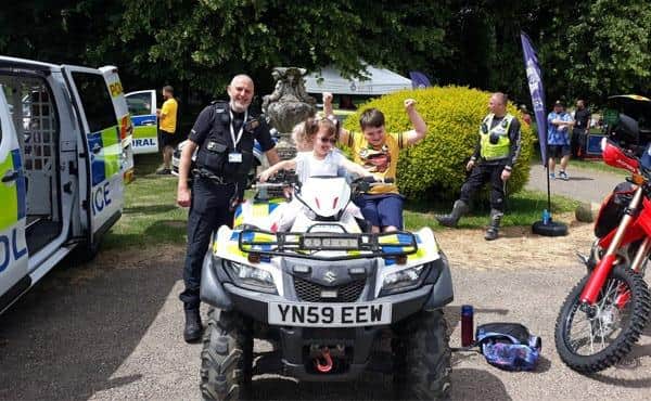 A photo from the event shared by Nottinghamshire Police.