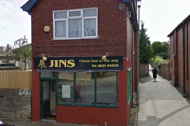 Jin's Takeaway on High Street, Warsop, was rated five out of five on March 19