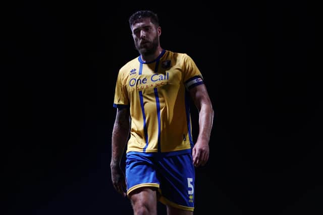 Ryan Sweeney of Mansfield Town.