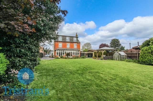 Sitting on a larger-than-average plot is this five-bedroom home at The Nook, off Knowle Lane, Kimberley, which is on the market for £750,000 with Bramcote-based sales and lettings agent, Tristram's.