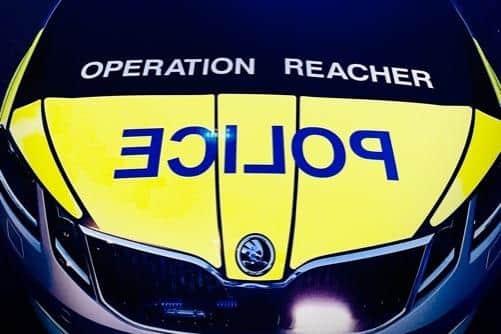 Nottinghamshire Police's Mansfield Operation Reacher team are collecting for a food bank.