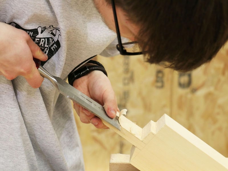 Meticulous attention to detail had to be paid on this carpentry challenge