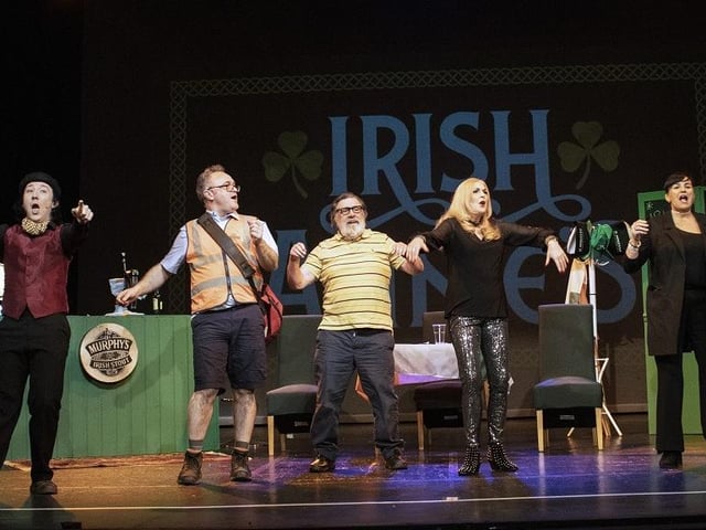 Veteran actor Ricky Tomlinson stars in a Mansfield Palace Theatre show tomorrow (Thursday) night that is a celebration of Irish culture, from the music to the comedy. 'Irish Annie's' features a live five-piece band, Shenanigans, who mix original tracks with favourite Irish tunes such as 'Danny Boy', 'Dirty Old Town' and 'Whiskey In The Jar'. A story focuses on landlady Annie and her regular madcap customers.