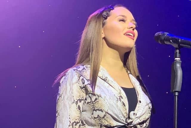 Becky Birch will be singing at the event