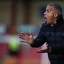 Hartlepool's former Mansfield Town manager Keith Curle.