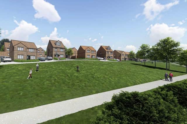 An artist's impression of the planned development.