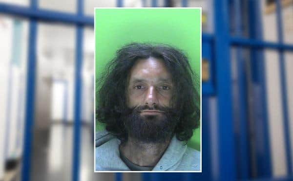 Calum Jackson has been jailed and banned from Mansfield town centre. Photo: Nottinghamshire Police