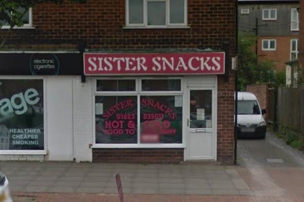Sister Snacks was awarded a top, five rating on May 11.