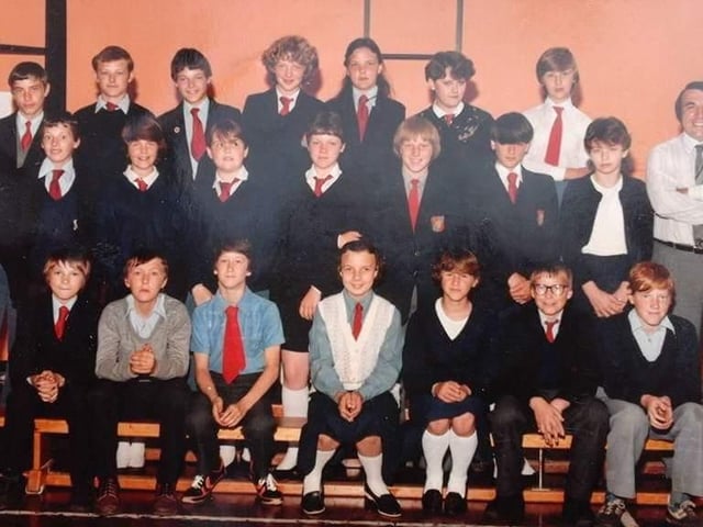 Mr Allsopp's class, taken in 1984.