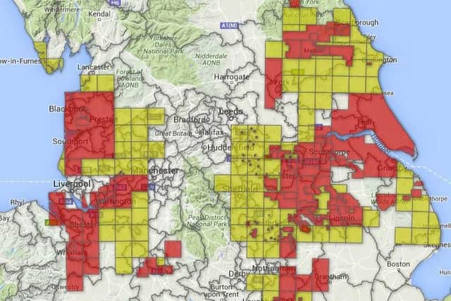 The latest batch of licence areas opened up most of Nottinghamshire and the midlands to exploration for 'unconventional' energy resources. (Source: Fracking Map).