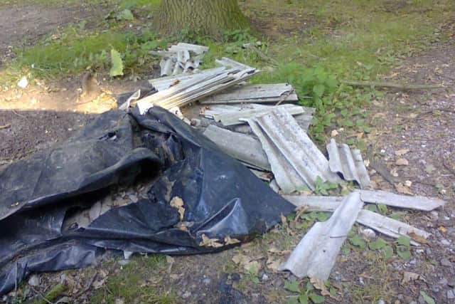 Asbestos found in Blidworth woodland.
