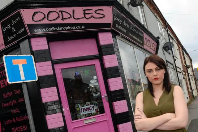 Annabelle Ward, owner of Oodles fancy dress shop in Mansfield says doesn't condone the 'killer clown' craze.