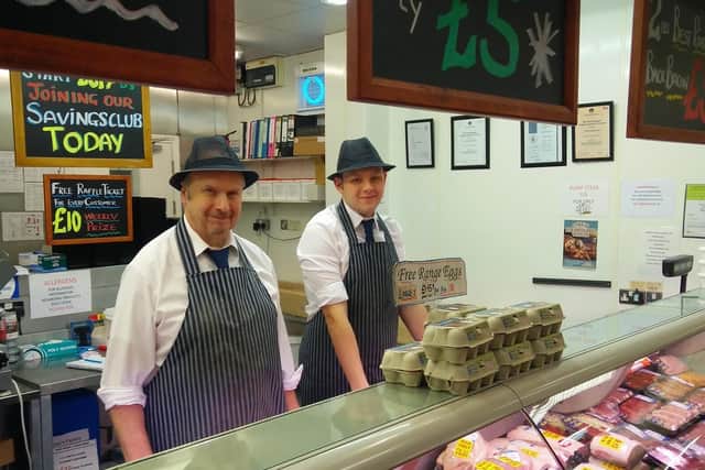 Butchers have a smile for the customers