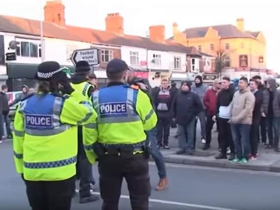 Police were called to reports of fighting after the match on Saturday. (Source: YouTube)