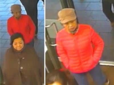 Officers would also like to speak to these two women in connection with the incident.