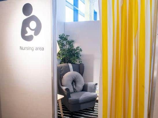 There's more privacy for breastfeeding at Ikea's new restaurant(Image: Nottingham Post)