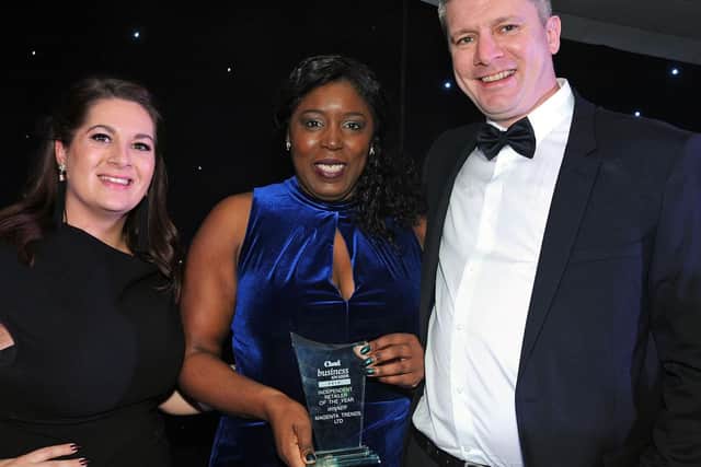 Independent Retailer of the Year Award presented by Damien Litchfield from The Smart List.