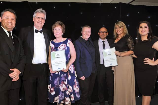 Charity of the Year Award runners-up.