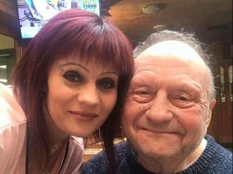 Sharon and her dad, Kenneth